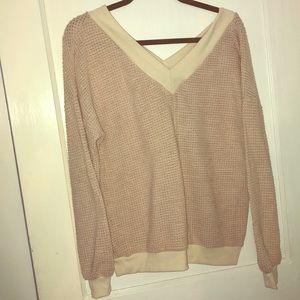 Sweater, worn once. Filter applied for true color